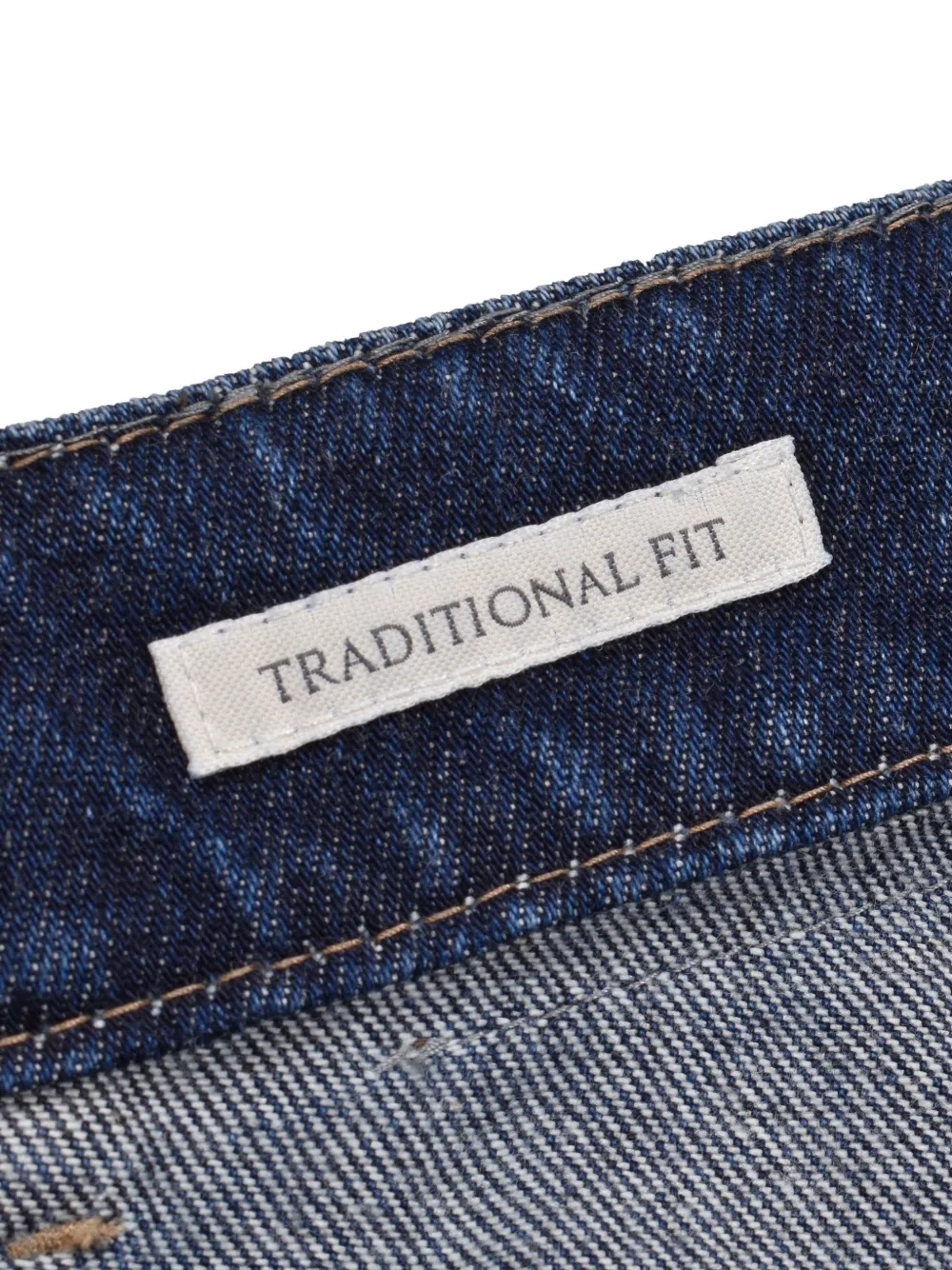 Brunello Cucinelli faded straight-leg jeans Blauw