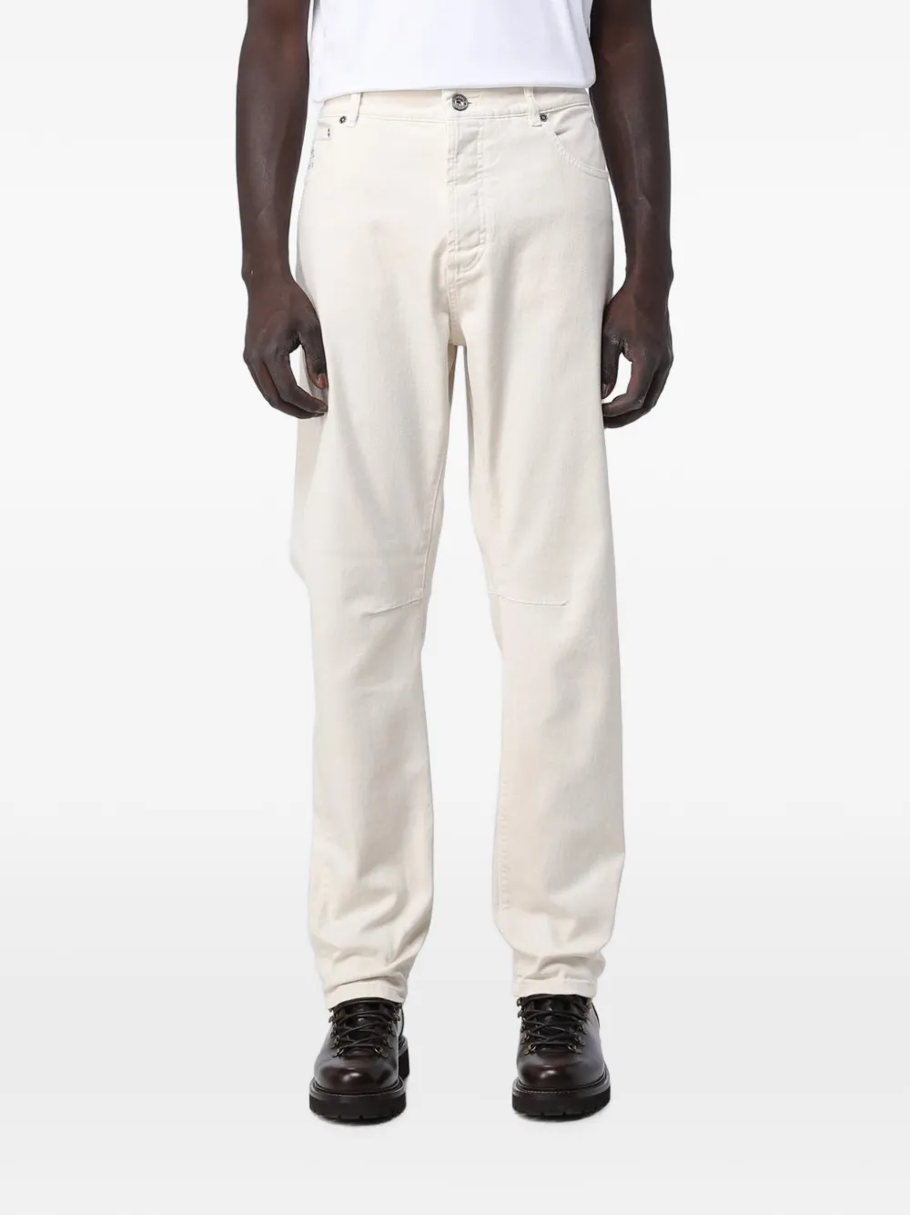 Brunello Cucinelli straight-leg five-pocket jeans
