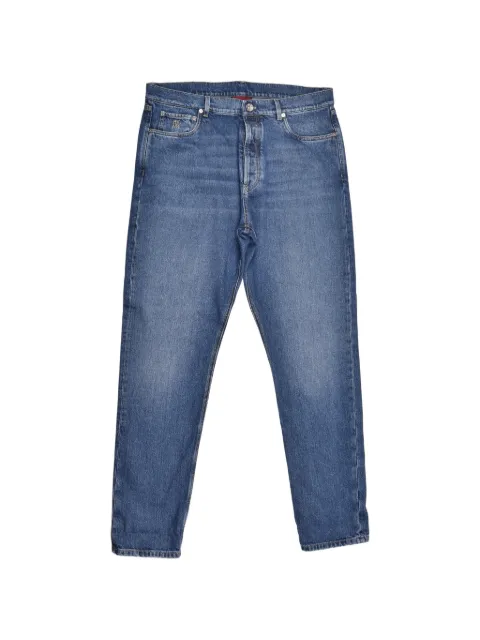 Brunello Cucinelli faded straight-leg jeans