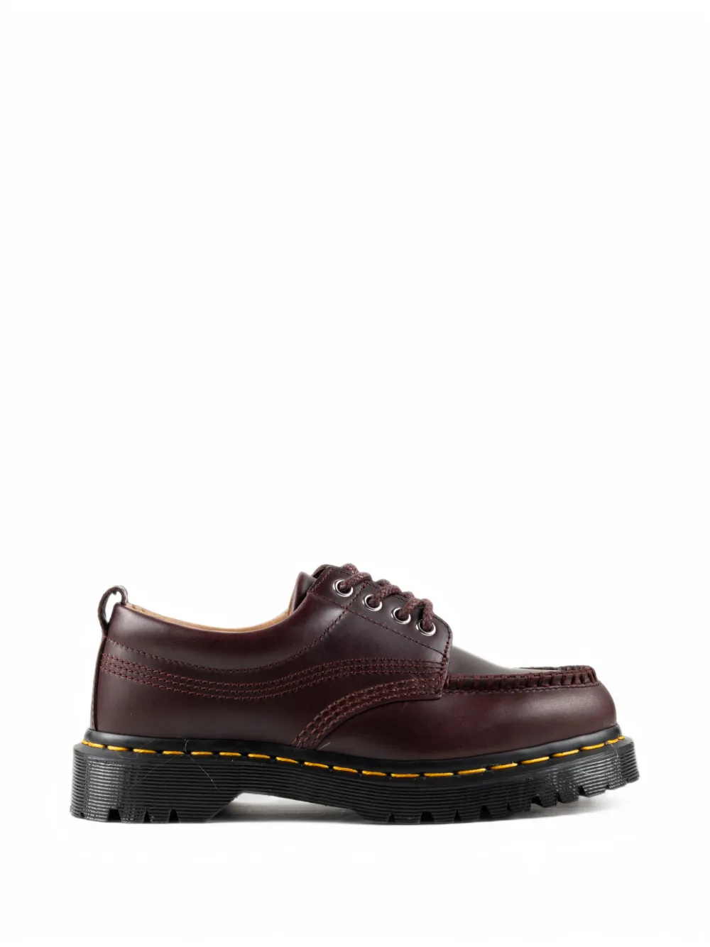 Dr. Martens lace-up leather loafers - Marrone