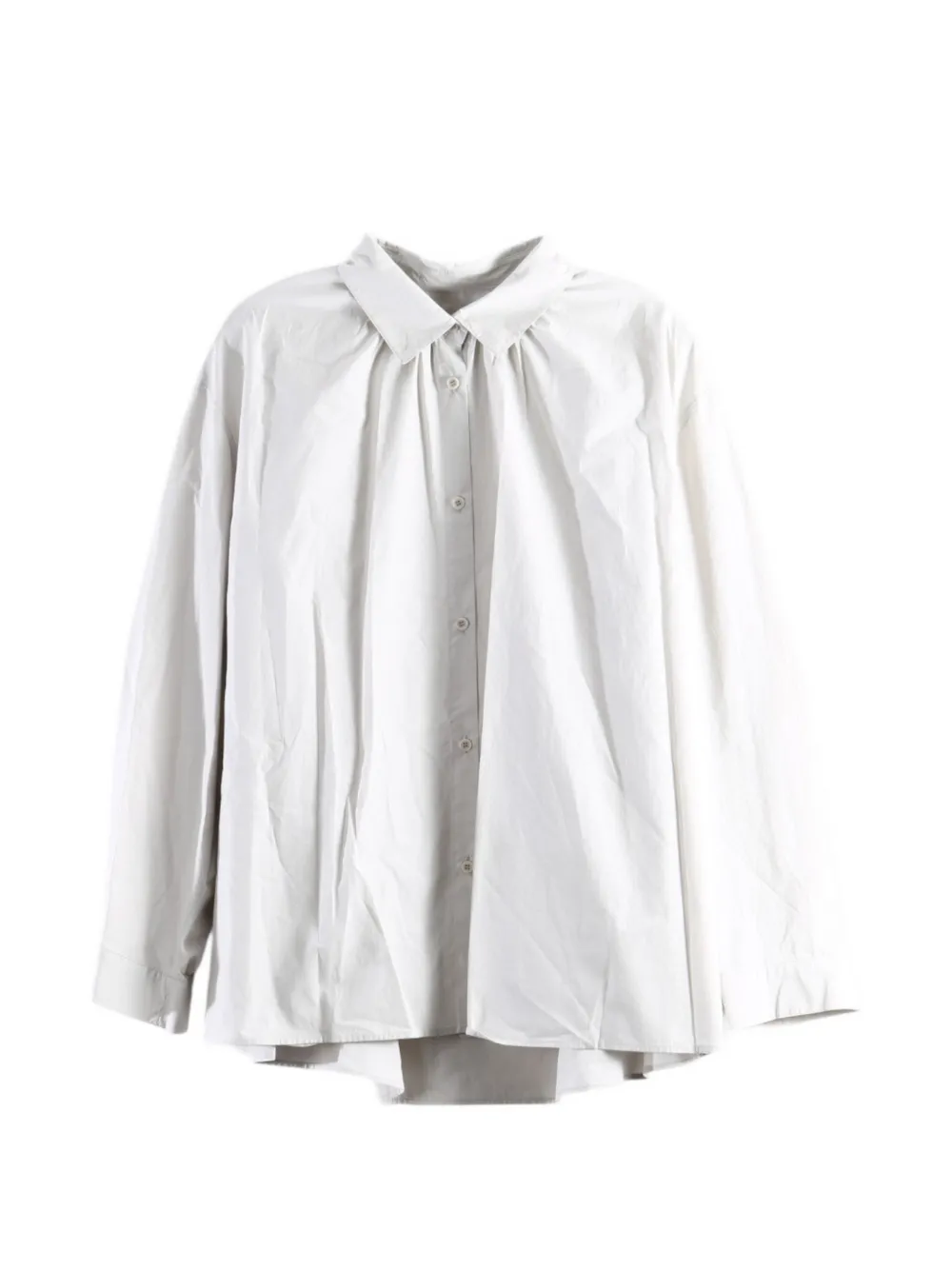 Amomento chemise froncée à manches longues - Gris Amomento chemise froncée à manches longues - Gris