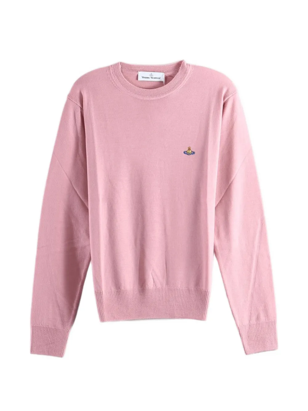 Vivienne Westwood Orb-embroidered sweater - Rosa