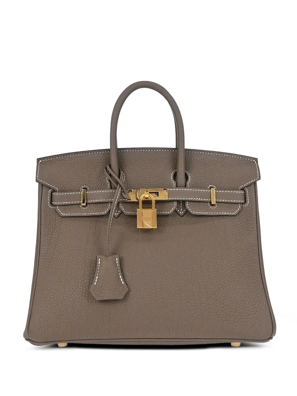 Hermès Pre-Owned 2019 25 Birkin tote bag - Grigio
