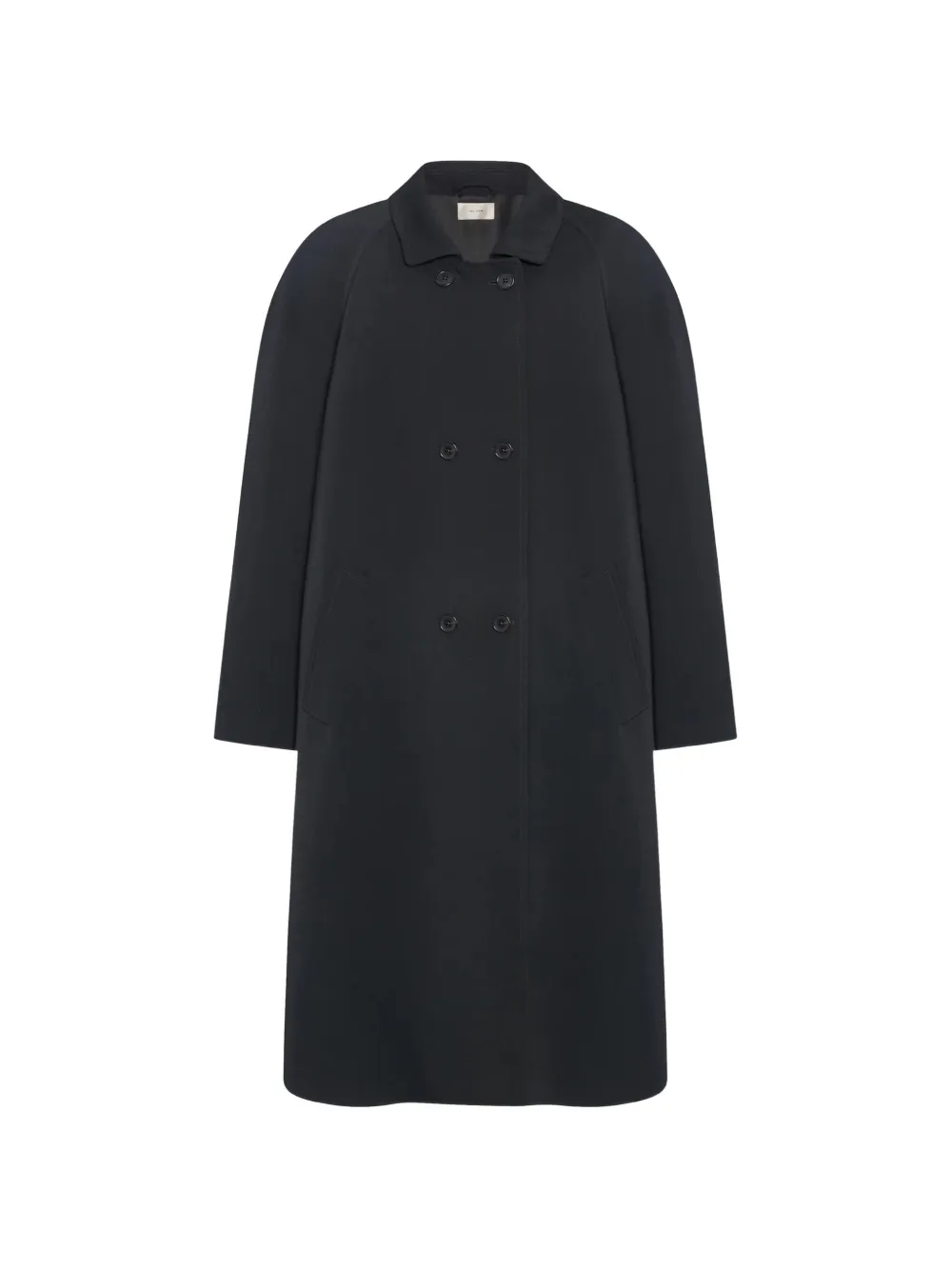 The Row Emma Coat In 黑色