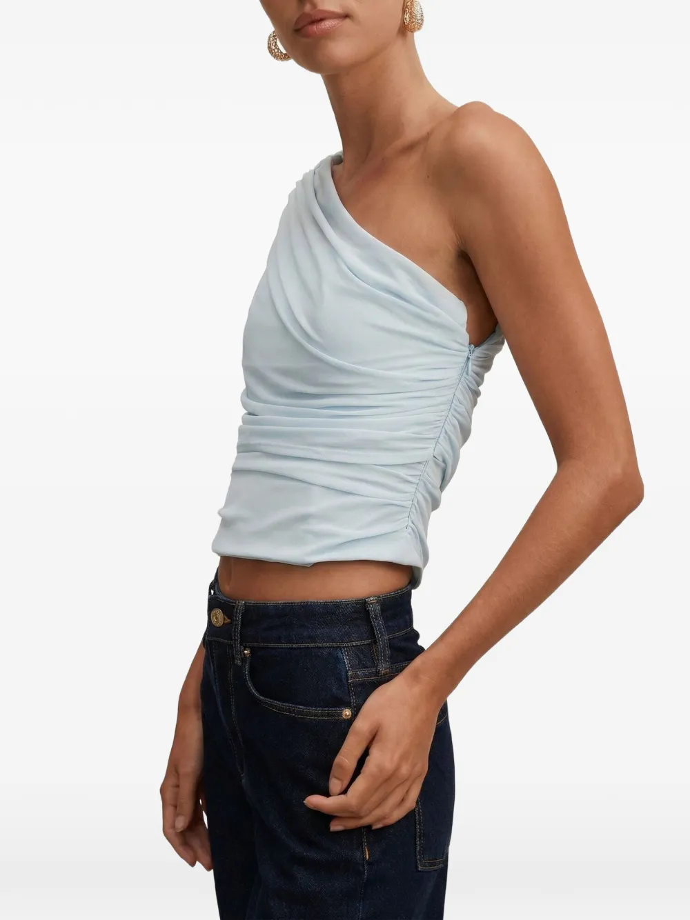 Ever New Samara draped mesh top