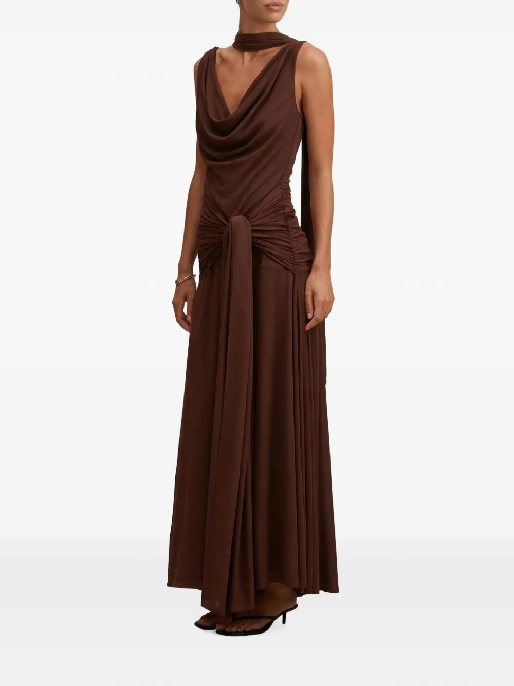 Ever New Vivianne scarf-detail maxi dress