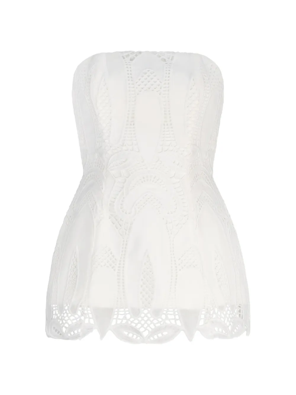 Atoir Opal lace-trim bustier top