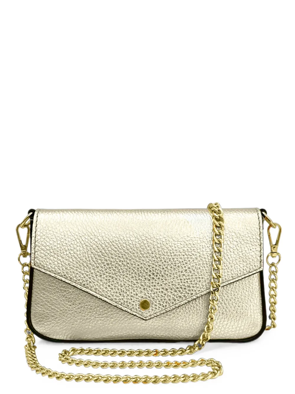 Apatchy London Munro pebbled leather crossbody bag