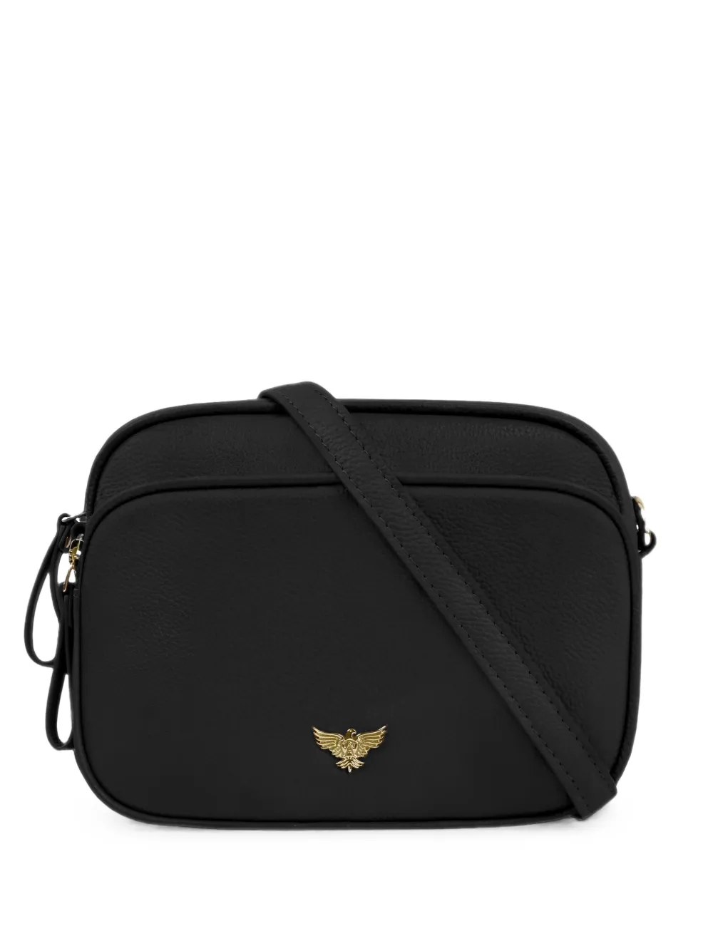 Apatchy London Betty grained leather camera bag - Nero