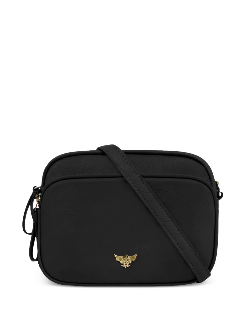 Apatchy London Betty grained leather camera bag - Schwarz