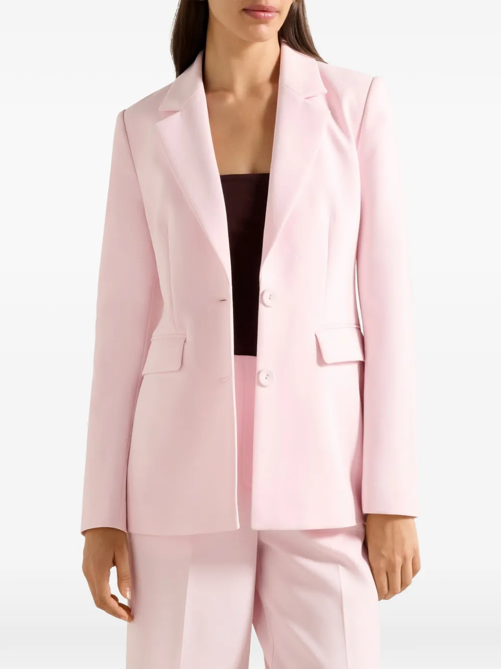 Ever New Haisley nipped-waist blazer - Rosa