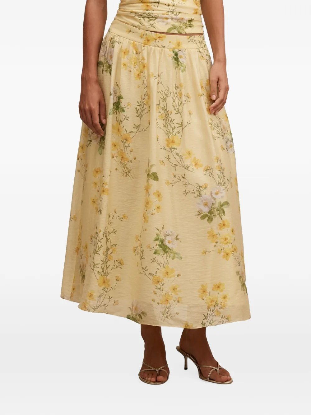 Ever New Palmer pleated maxi skirt