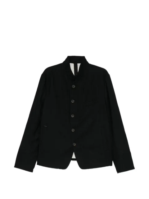 Forme D'expression button-up stand-collar jacket