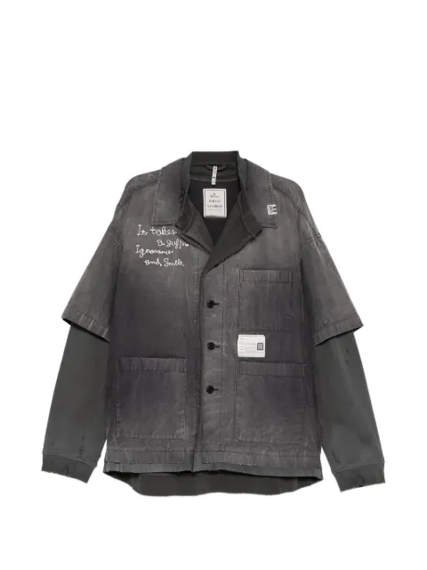 Maison MIHARA YASUHIRO pullover layered shirt