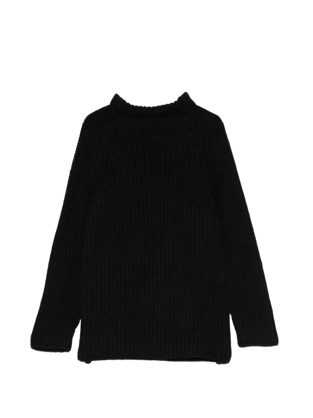 Forme D'expression Chunky-knit Sweater In Black
