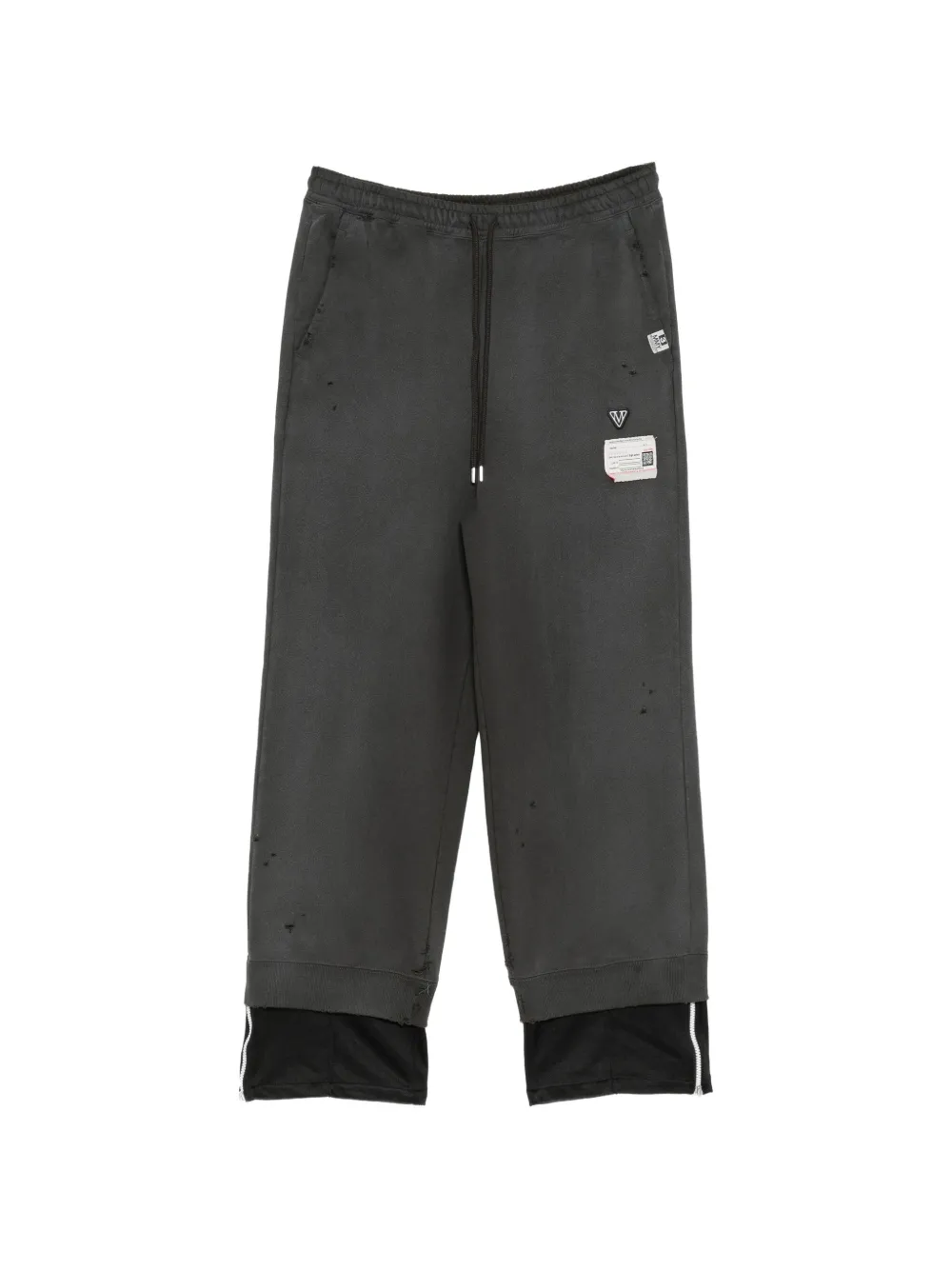Maison MIHARA YASUHIRO logo-patch track pants