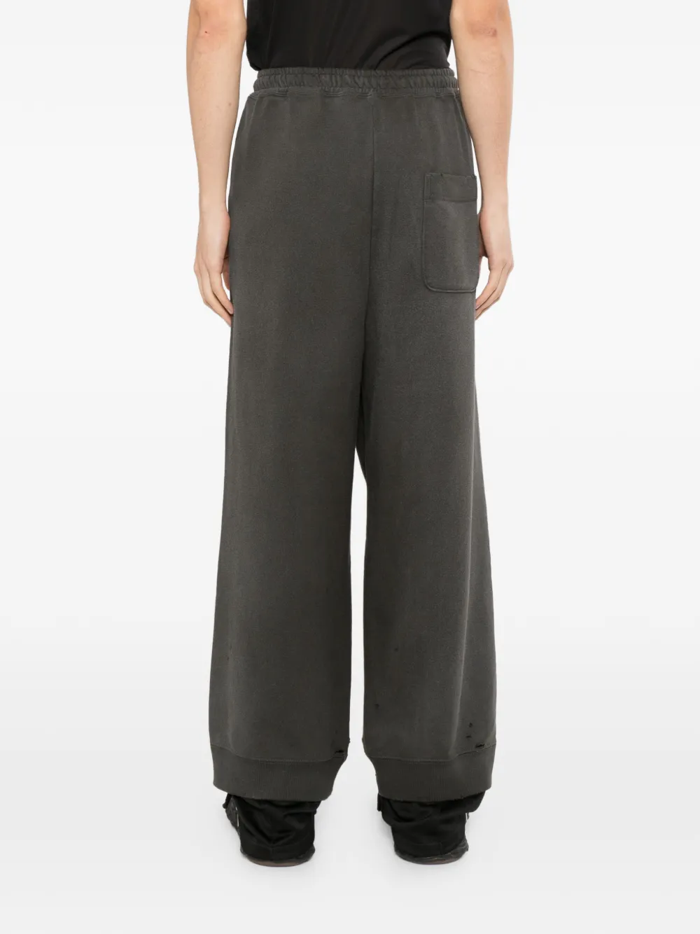 Maison MIHARA YASUHIRO logo-patch track pants Grijs