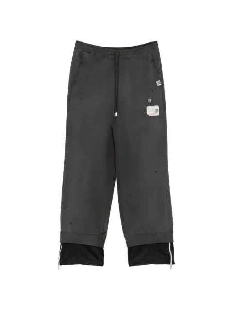 Maison MIHARA YASUHIRO logo-patch track pants