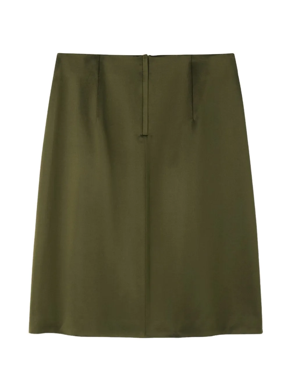 Shanghai Tang bead-embellished midi skirt Groen