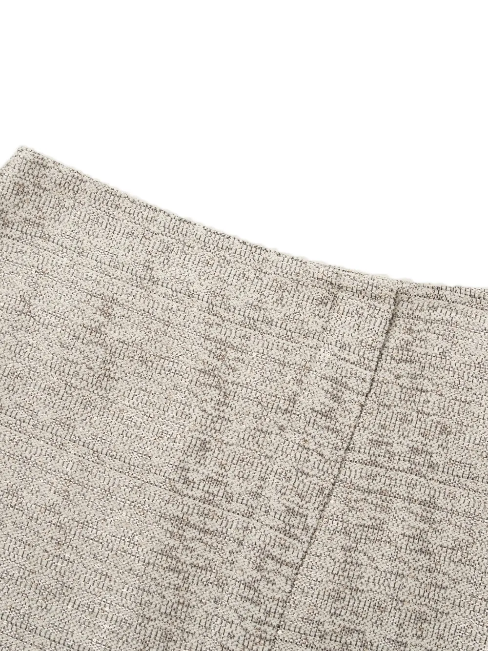 Shanghai Tang sequin-embellished tweed midi skirt Grijs