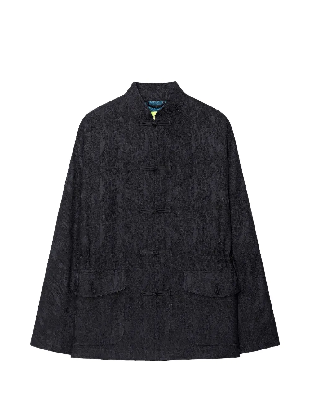 Shanghai Tang Tang jacquard-patterned jacket - Schwarz