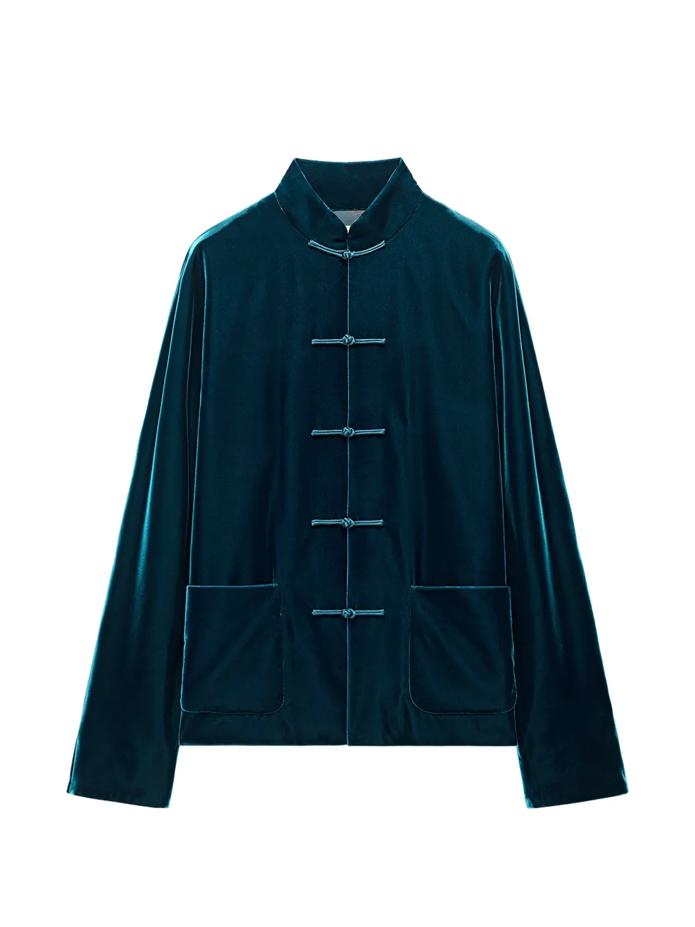Shanghai Tang Tang velvet jacket - Grün