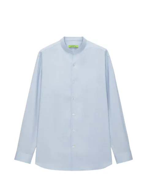 Shanghai Tang mandarin-collar long-sleeve shirt