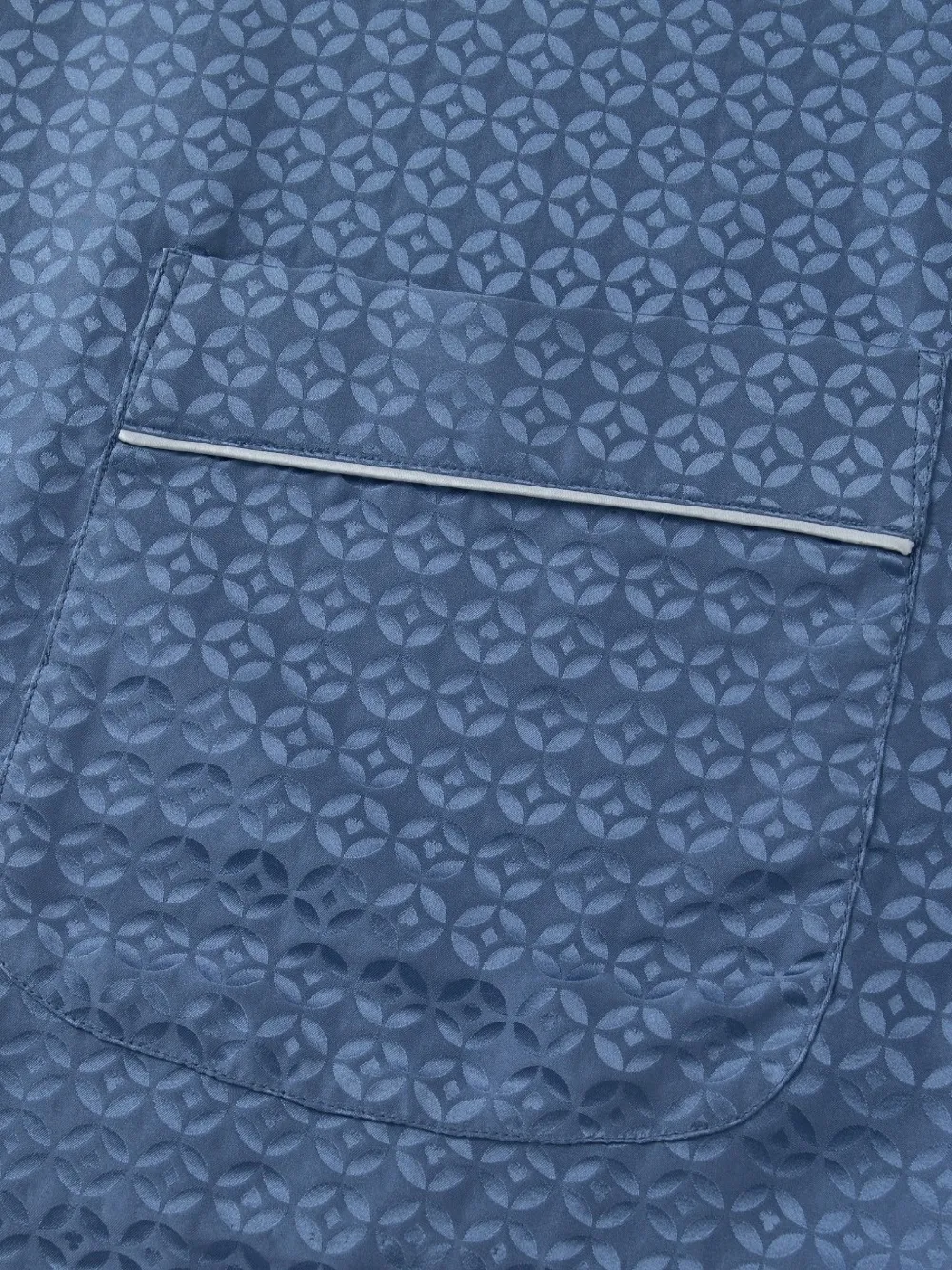 Shanghai Tang silk jacquard pyjama set (set of two) Blauw