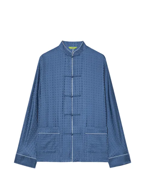 Shanghai Tang silk jacquard pyjama set (set of two)