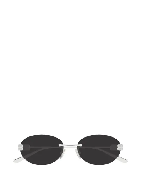 Balenciaga Eyewear Gossip BB rimless oval-frame sunglasses
