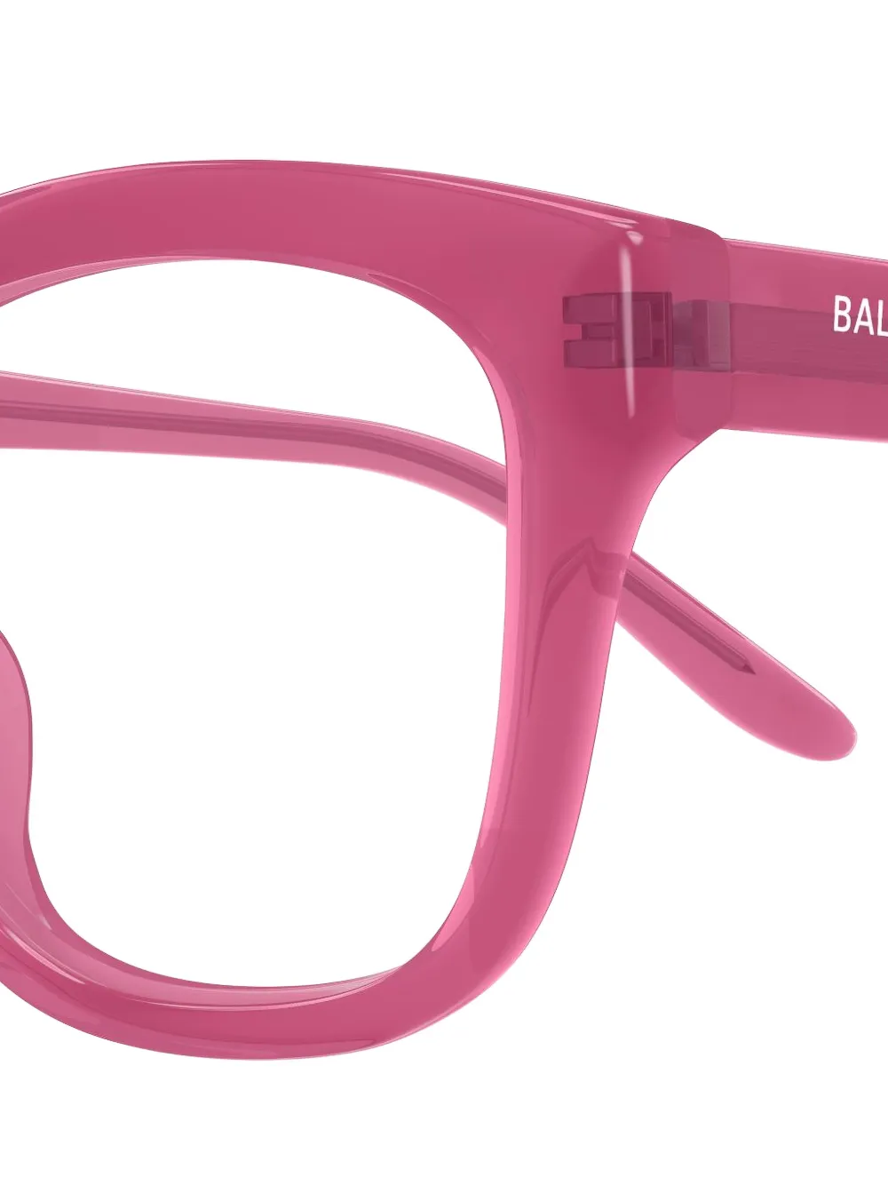 Balenciaga Eyewear Bril met vierkant montuur Roze