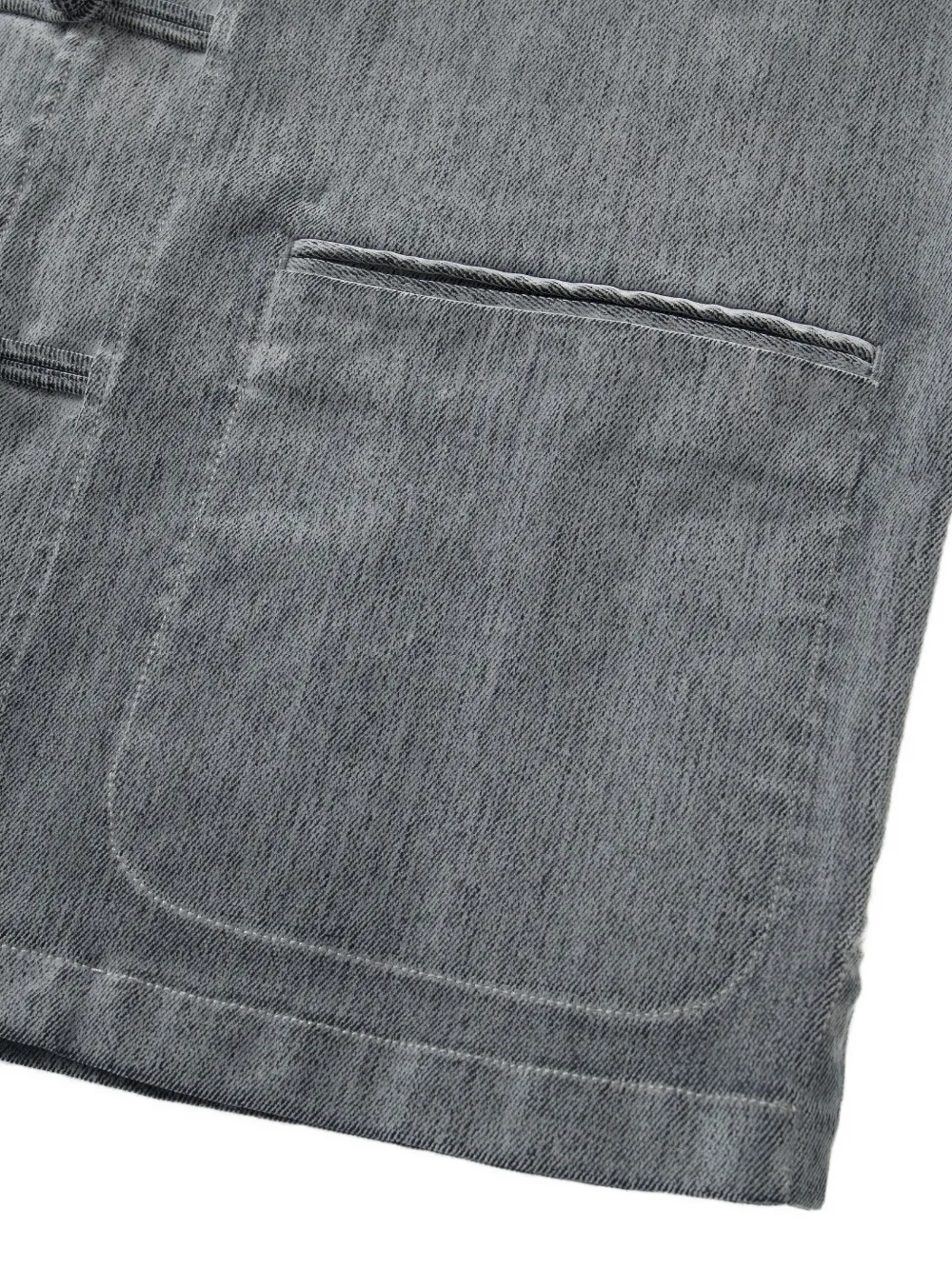 Shanghai Tang Denim jack Grijs