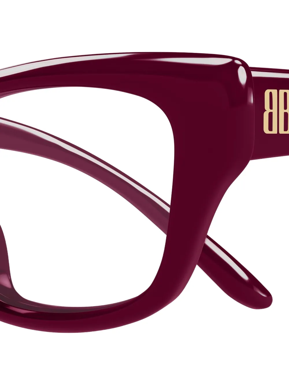 Balenciaga Eyewear BB bril met cat-eye montuur Rood