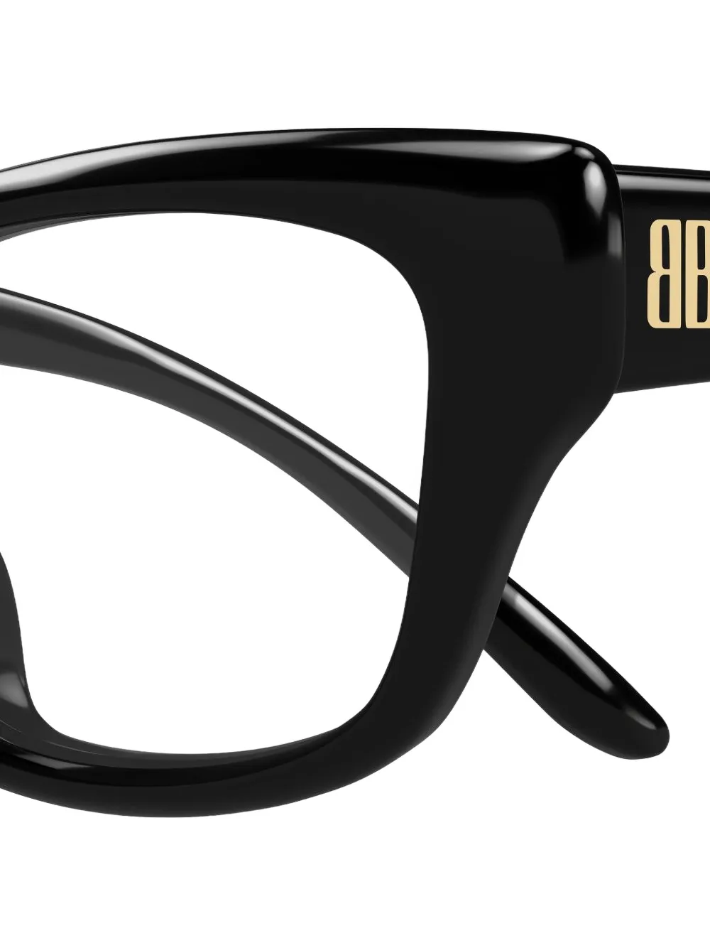 Balenciaga Eyewear Bril met cat-eye-montuur en BB-logo Zwart