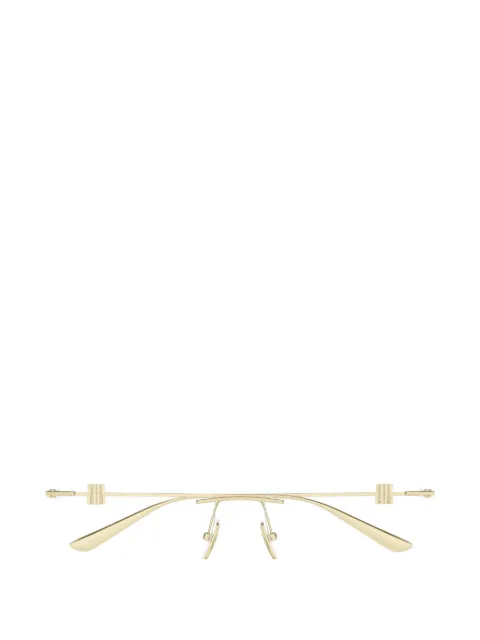 Balenciaga Eyewear BB-logo rimless glasses