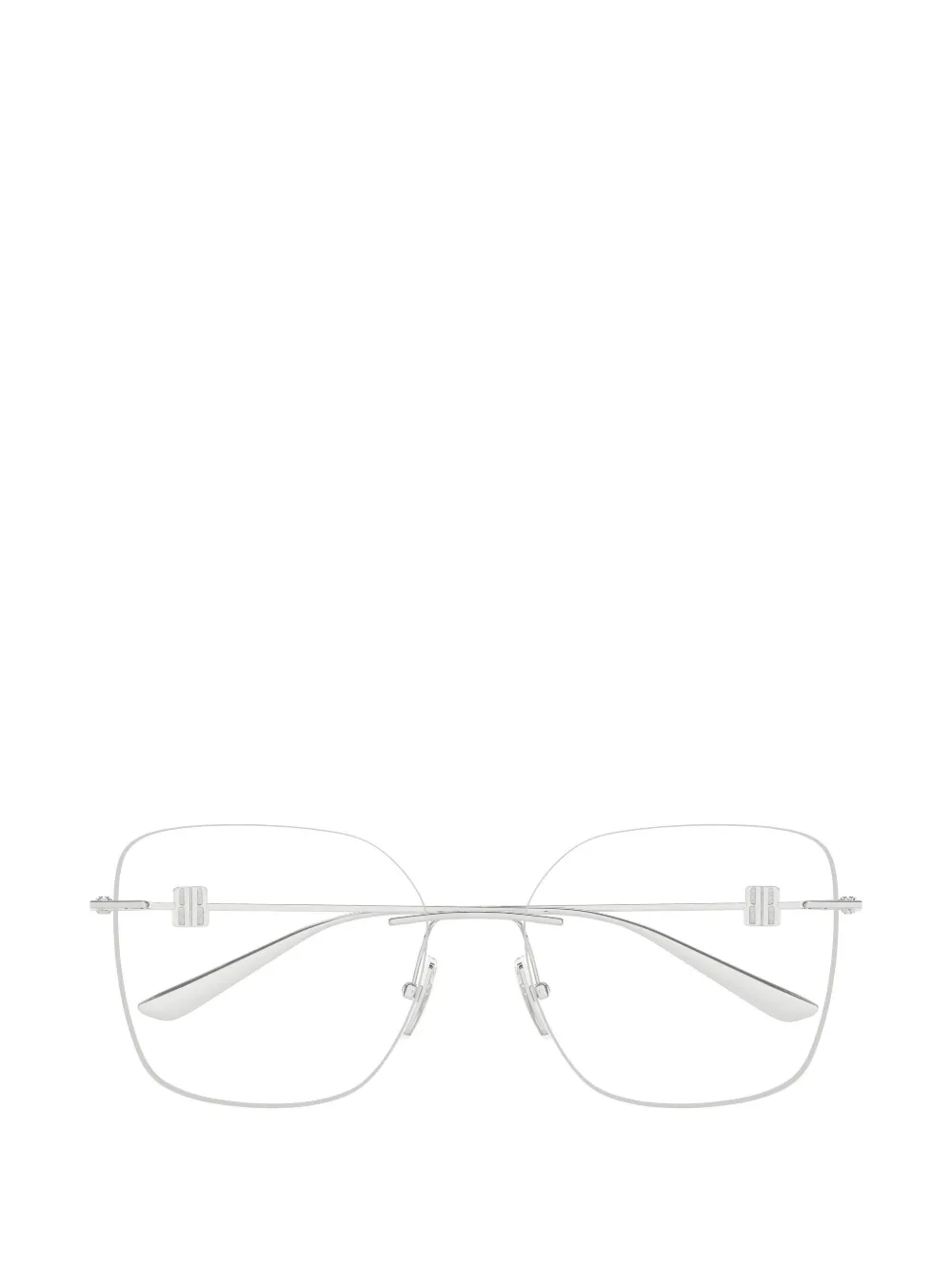 Balenciaga Eyewear rimless square-frame glasses
