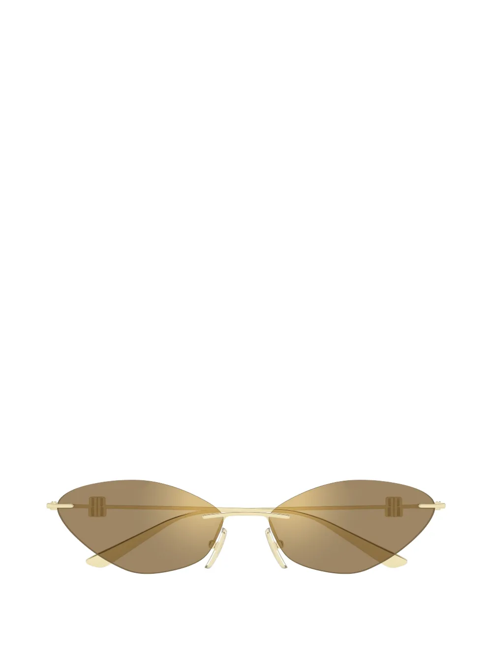 Balenciaga Eyewear rimless cat-eye sunglasses