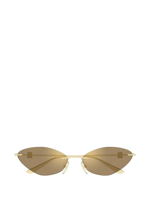 Balenciaga Eyewear rimless cat-eye sunglasses