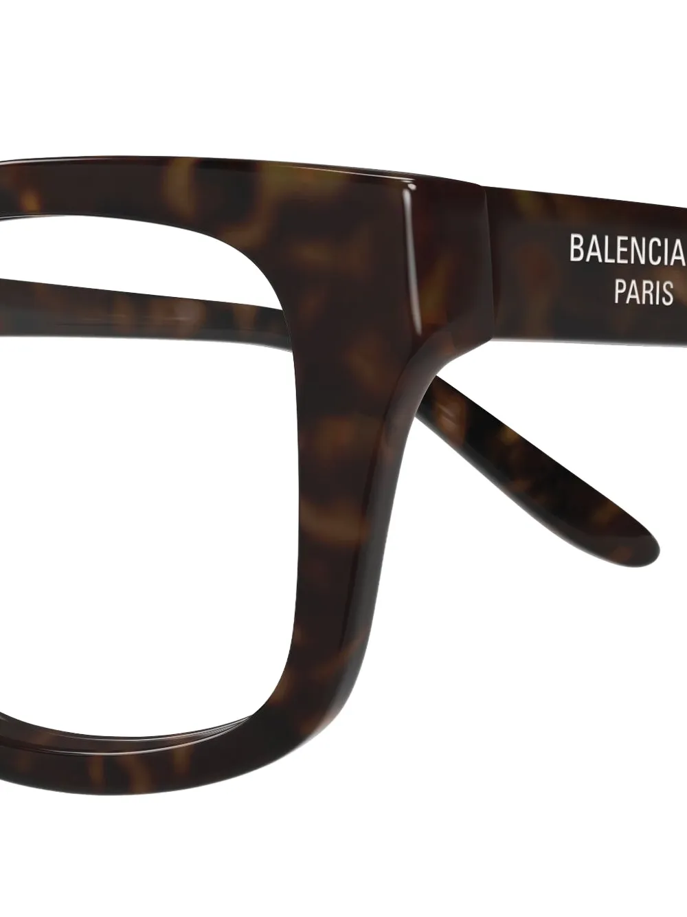 Balenciaga Eyewear Bril met vierkant montuur Bruin