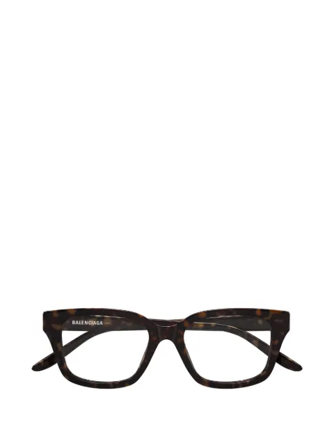 Balenciaga Eyewear tortoiseshell-effect square-frame glasses