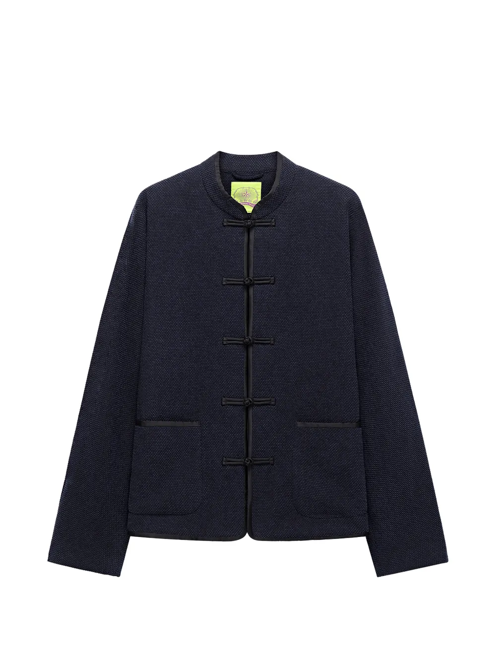 Shanghai Tang Tang patch-pocket jacket - Blau