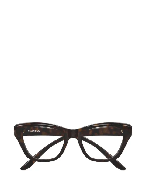 Balenciaga Eyewear tortoiseshell-effect cat-eye glasses