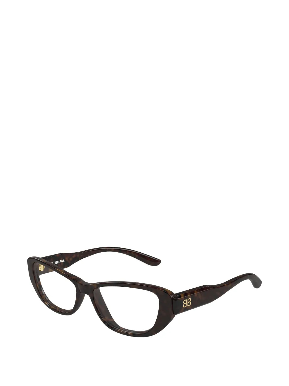 Balenciaga Eyewear Bril met schildpadschild-effect Bruin
