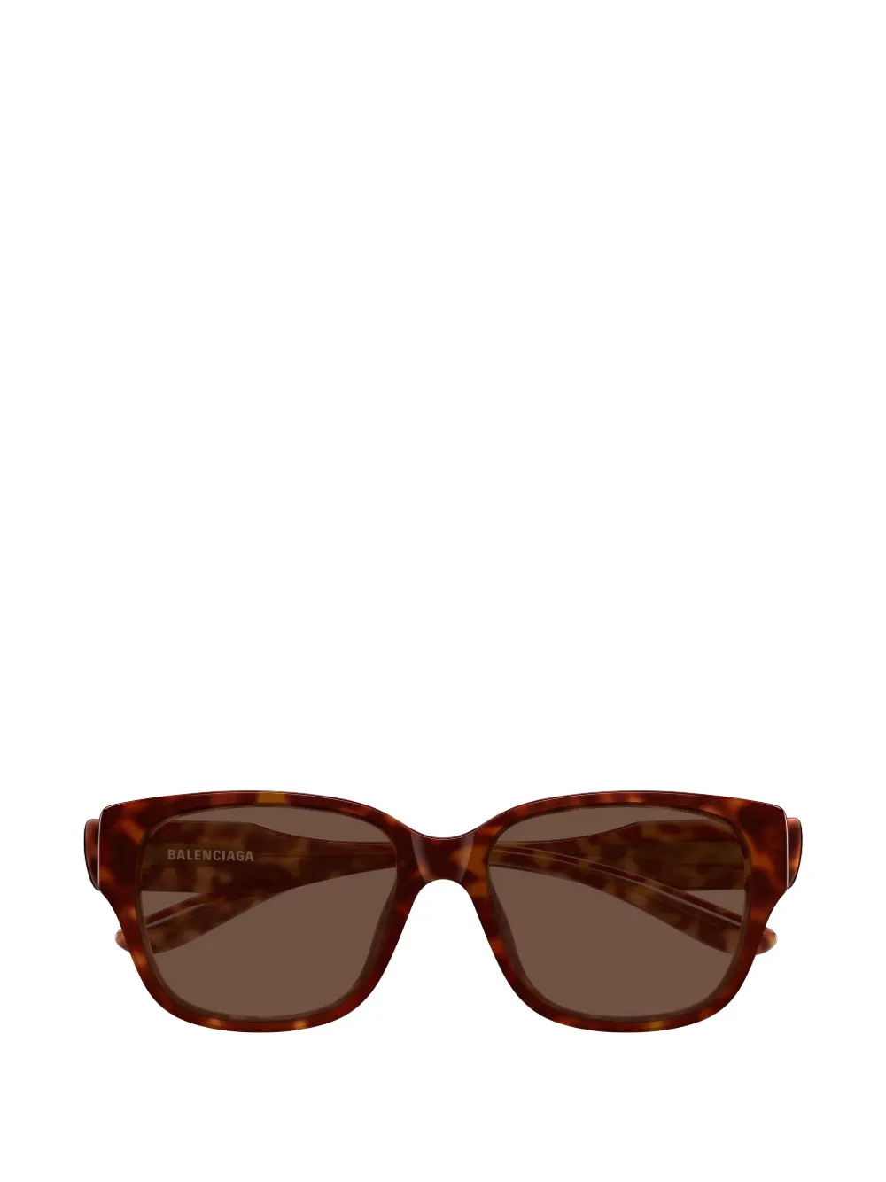 Balenciaga Eyewear BB tortoiseshell-effect square-frame sunglasses