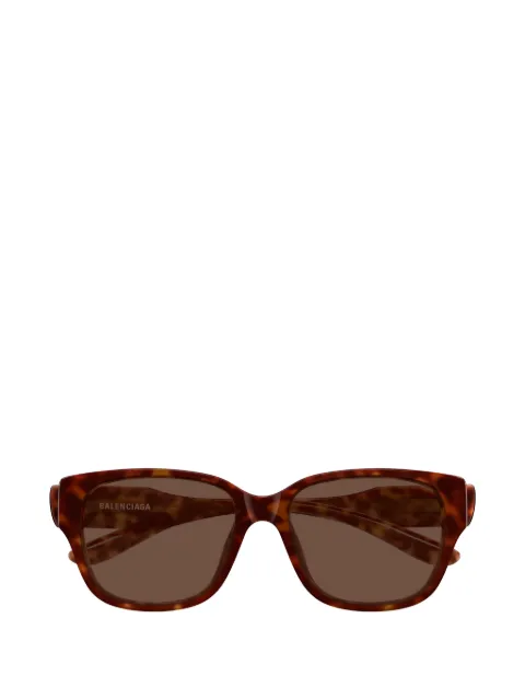 Balenciaga Eyewear BB tortoiseshell-effect square-frame sunglasses