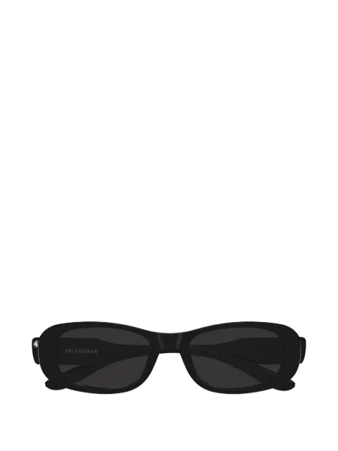 Balenciaga Eyewear BB logo-plaque oval-frame sunglasses