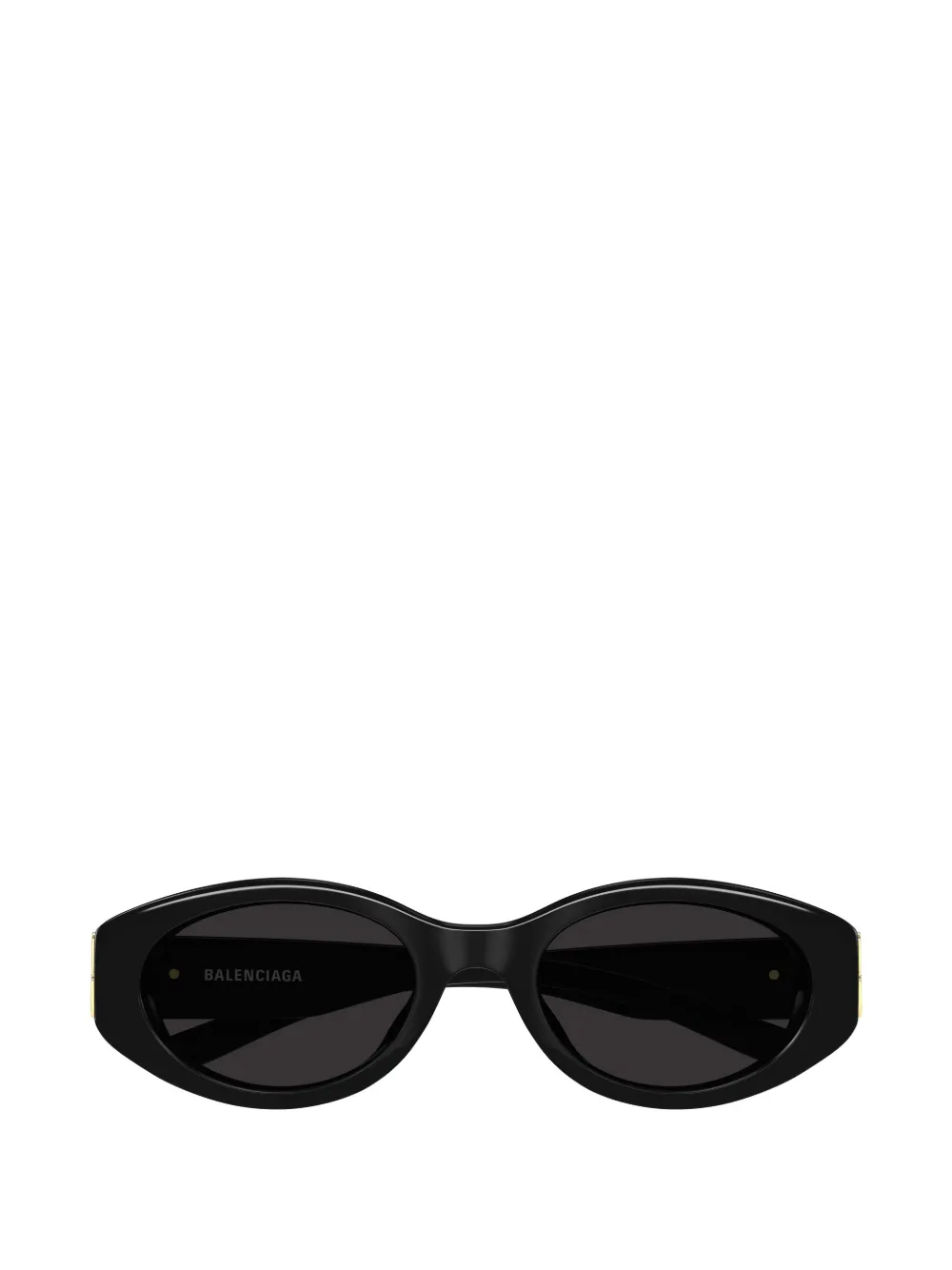Balenciaga Eyewear BB logo-plaque oval-frame sunglasses