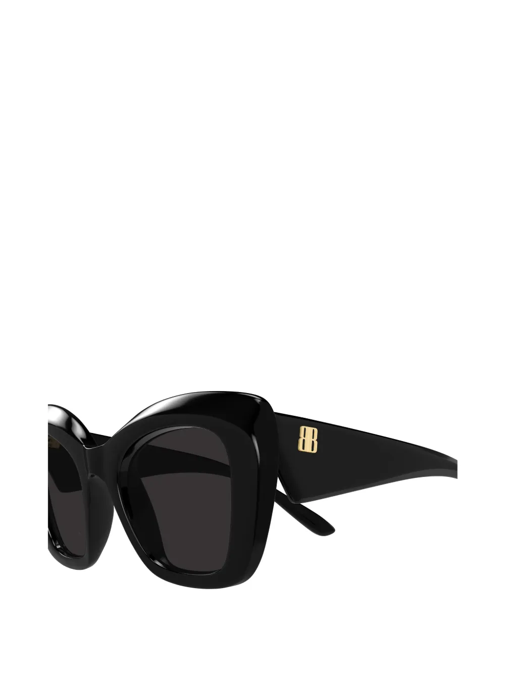 Balenciaga Eyewear Diva BB logo cat-eye sunglasses Zwart