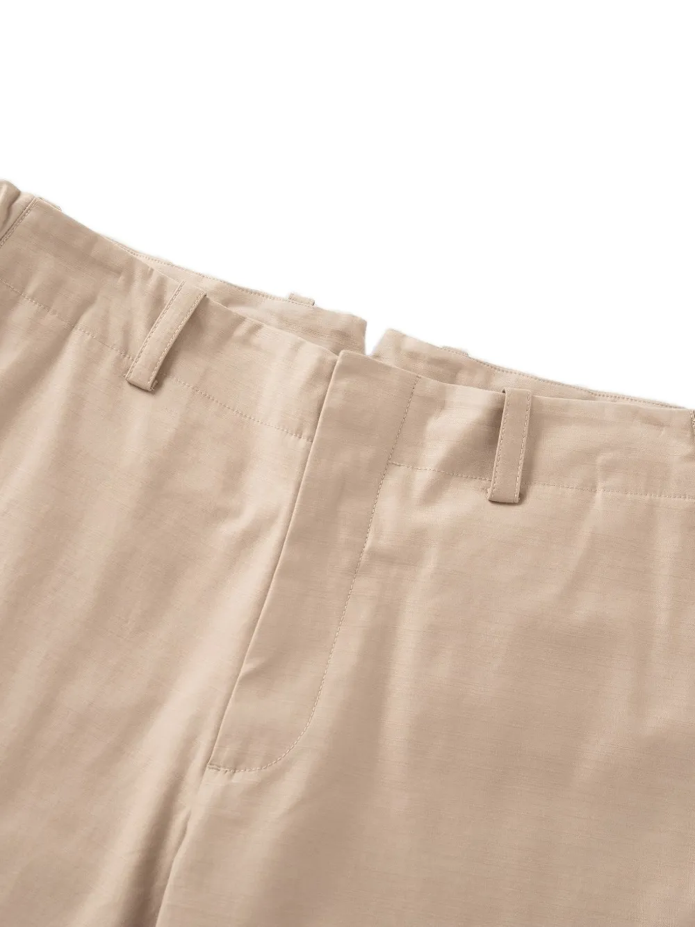 Shanghai Tang straight-leg chino trousers Beige