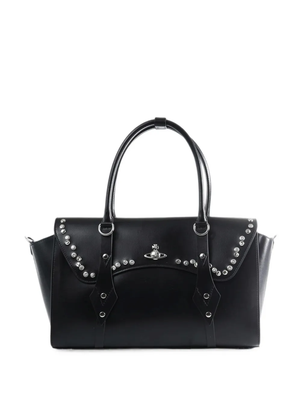 Vivienne Westwood medium Bettina Orb-plaque studded tote bag
